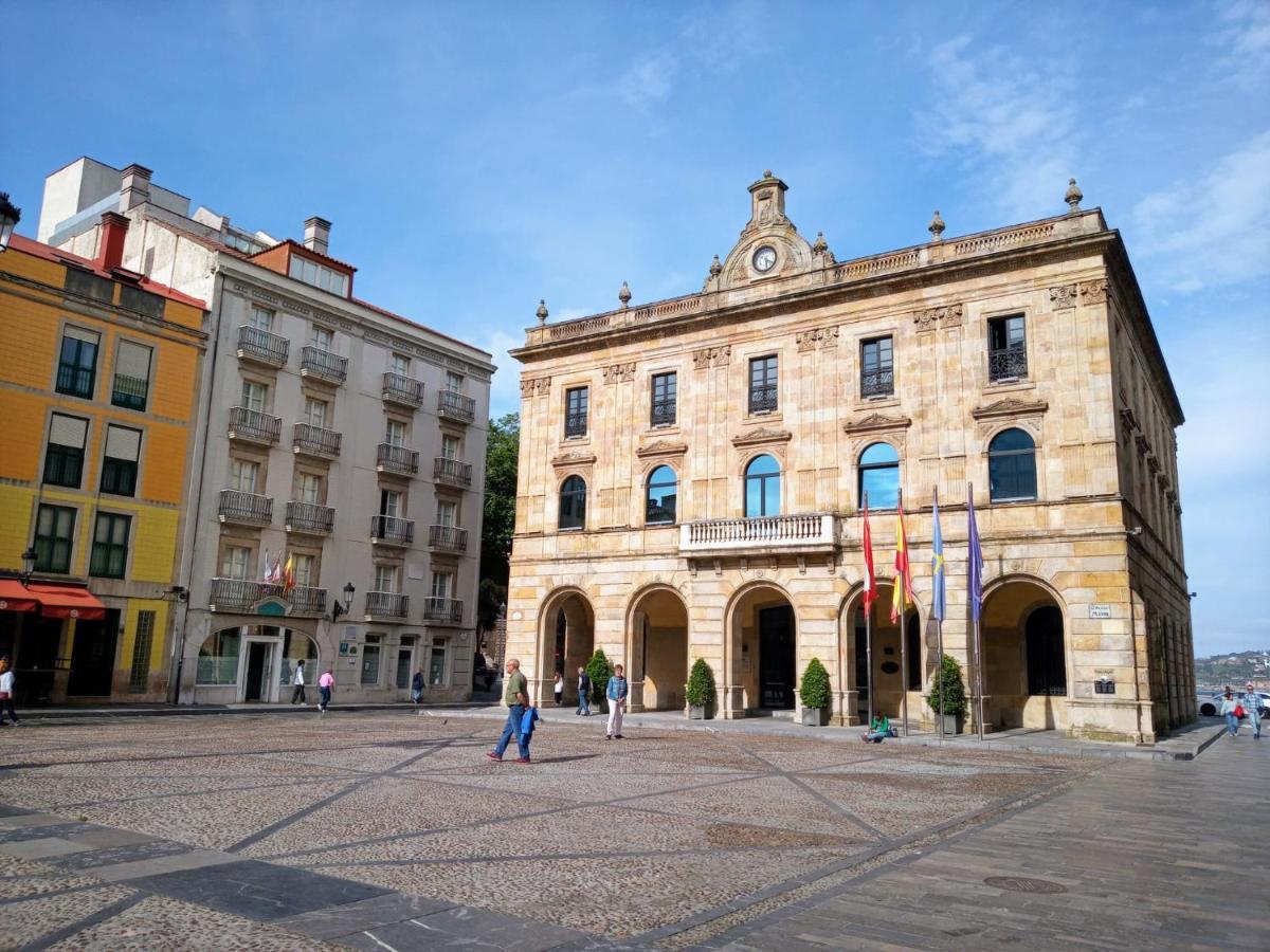 Les Casetes De San Lorenzo Gijón Kültér fotó